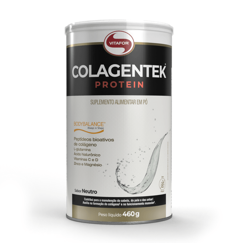 Colagentek Protein - Bodybalance - 460g Neutro - Vitafor